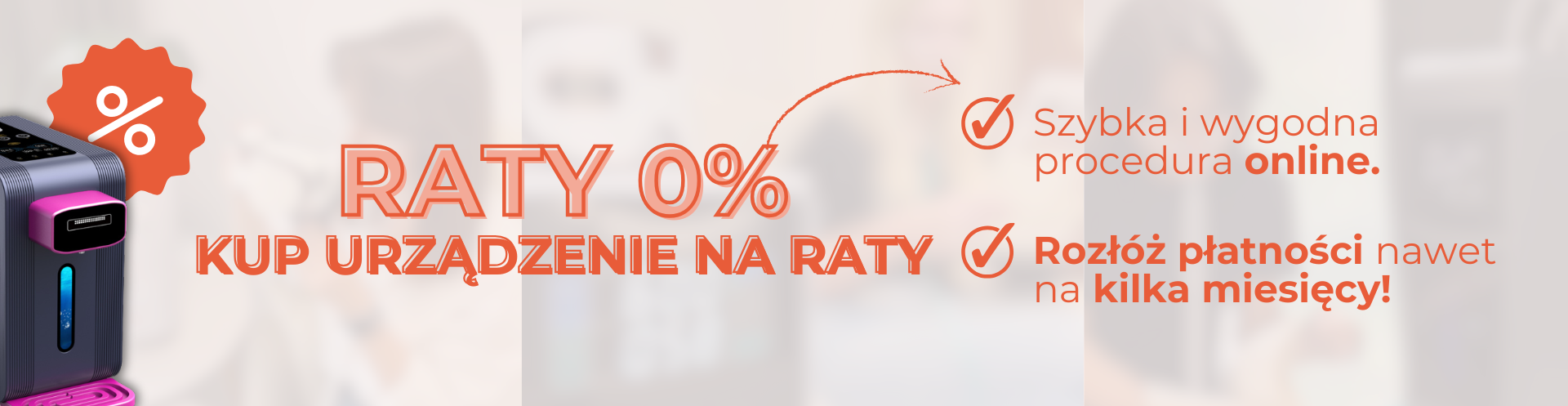 płatność ratalna, raty 0%